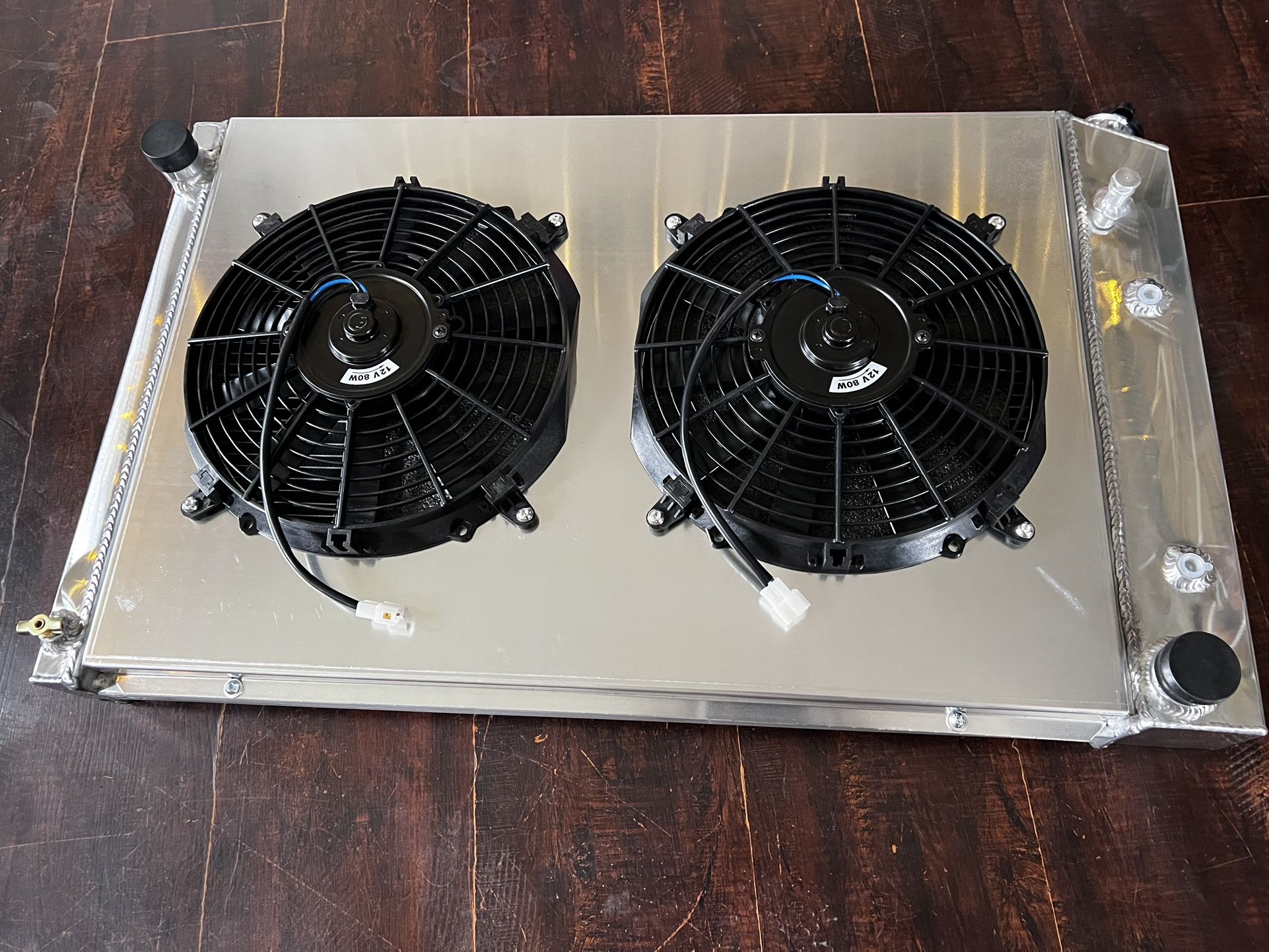 C10 Aluminum Radiator 4 Row Electric Dual Fans for Sale in San ...