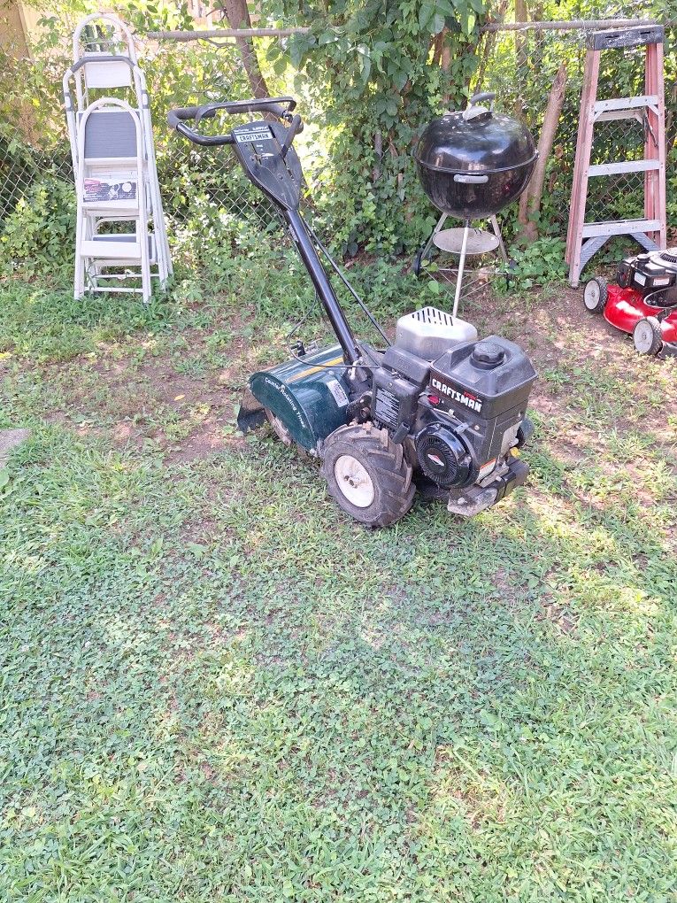 Tiller CRAFTSMAN 6.0 HP/14" WORK GOOD LIKE NEW New Air Filter And New Oil
