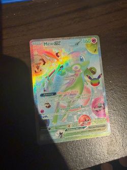 Mew ex Full Art Pokémon Card 158/128