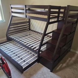 Bunkbeds, Same Day Delivery , Stairway,drawers , No Credit Needed 