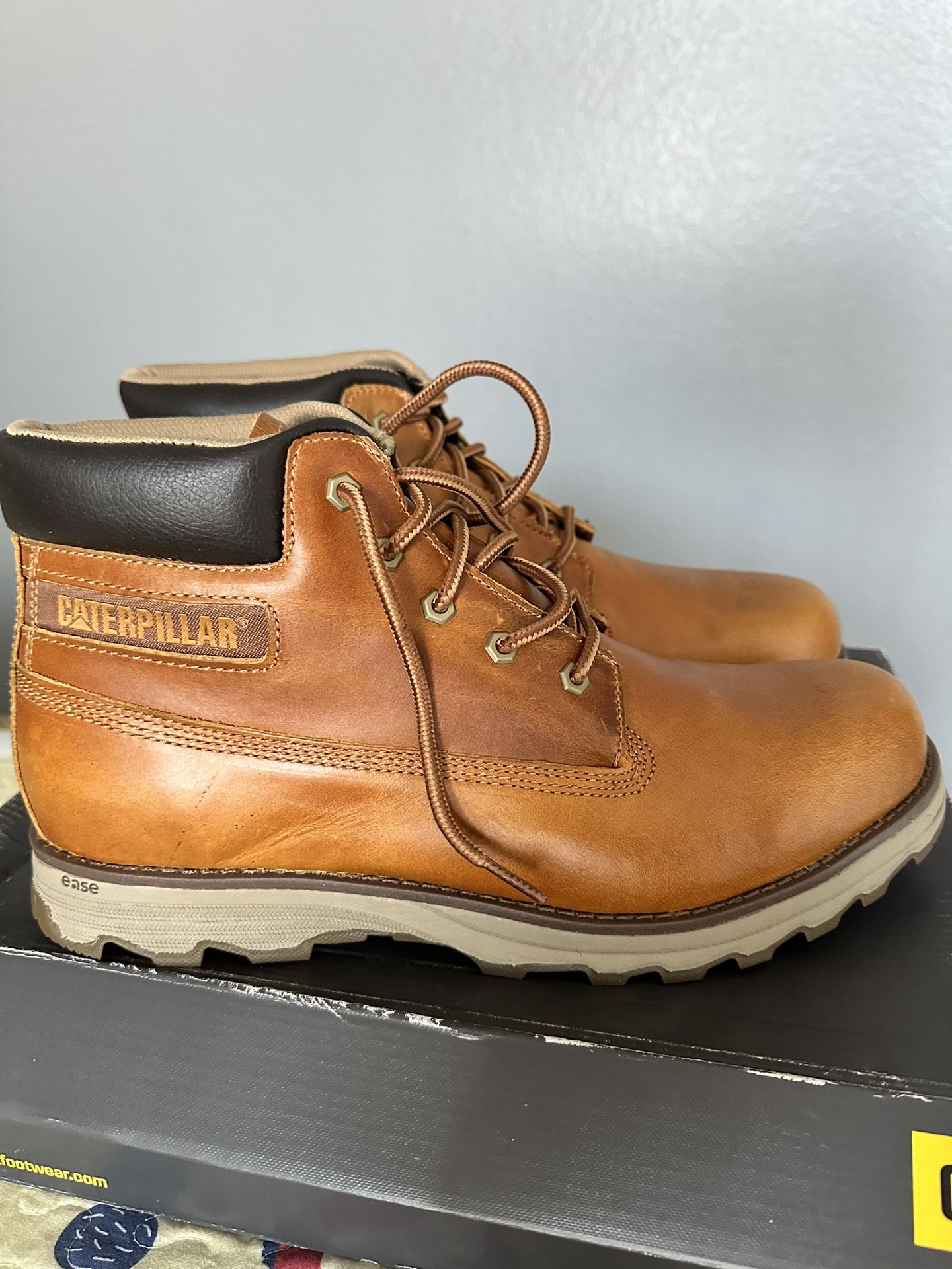 Brand New Caterpillar Work Boots For Size Soft Toe