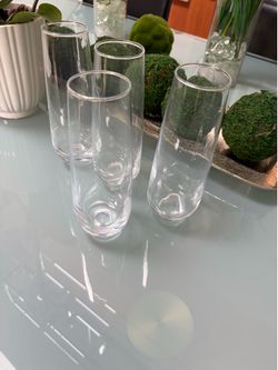 10 oz stemless champagne glasses new 27 glasses