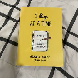 1 page at a time - book