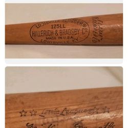 Vintage Baseball Bats. Some Autographed $50-$100 Each