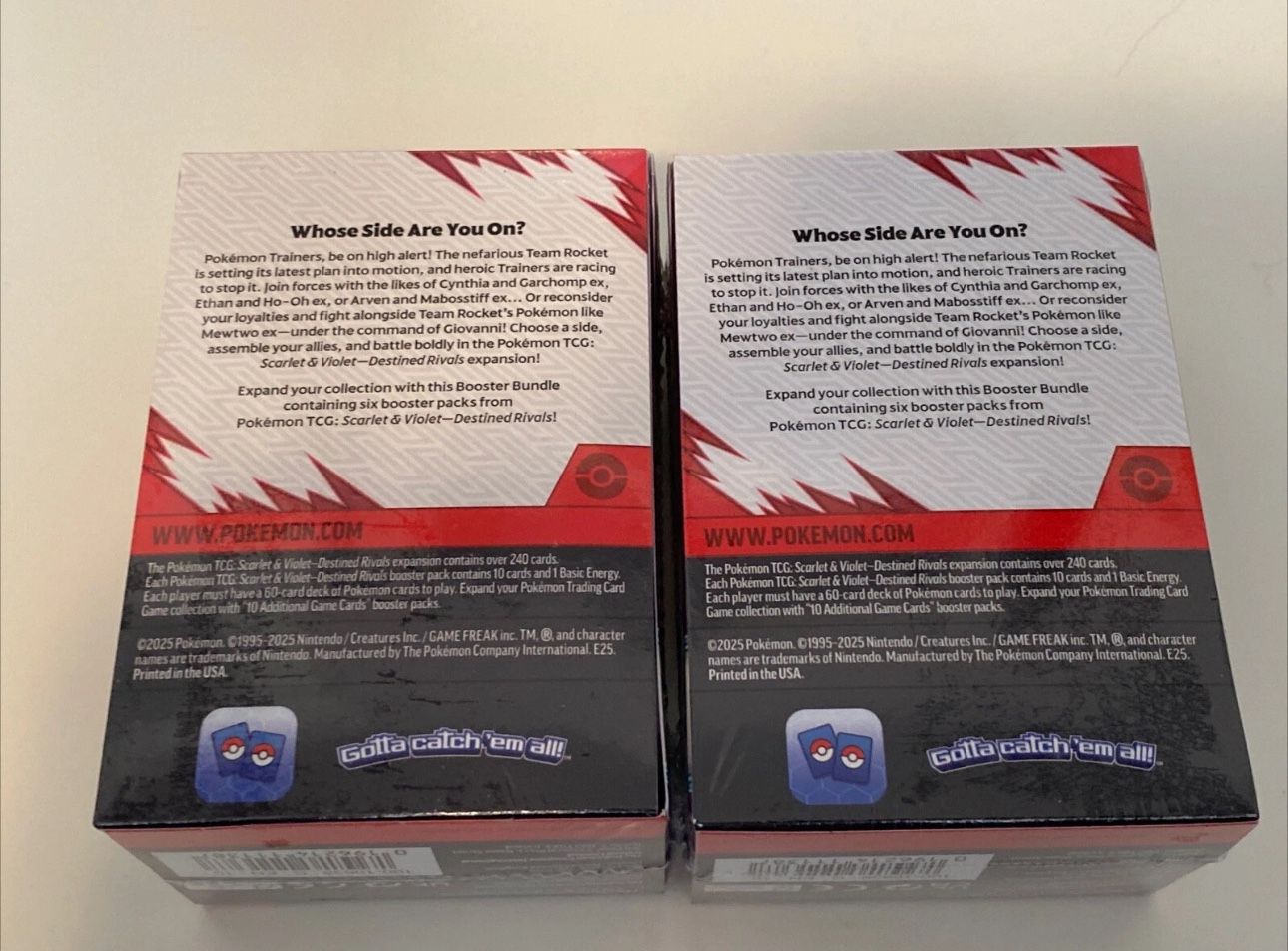 Pokémon TCG: Scarlet & Violet Destined Rivals Booster Box - Factory Sealed 2025 Set With Ho-Oh & Mewtwo