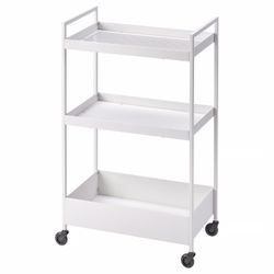 IKEA NISSAFORS Utility Cart (2 Available – Black & White)