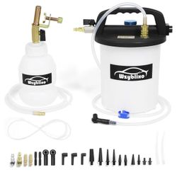 3L Vacuum Brake Bleeder Kit, One Man Pneumatic Brake Fluid and Clutch Bleeding Extractor Tool with Adapters with 1L Refilling Bottle new $60 in n Lake
