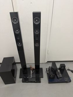 Samsung Home Theater System with Tower Speakers