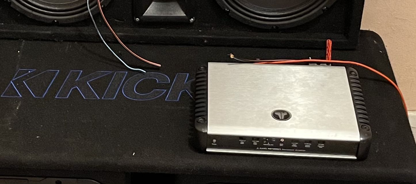 JL Audio HD1200/1 - Monoblock Amplifier Class D System 1200W Bass Amp HD