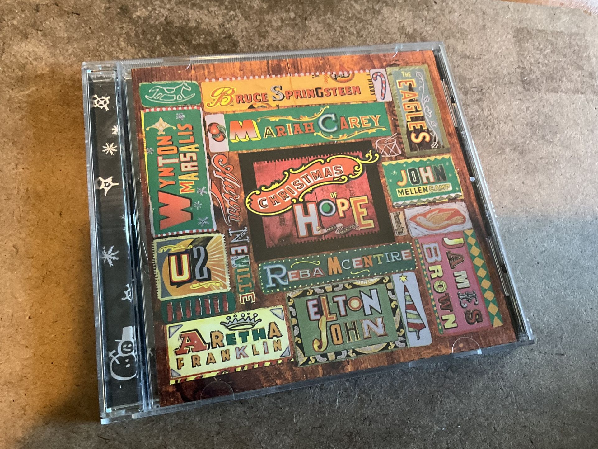 CHRISTMAS OF HOPE - CD 1995 - 10 TRACKS -   $3