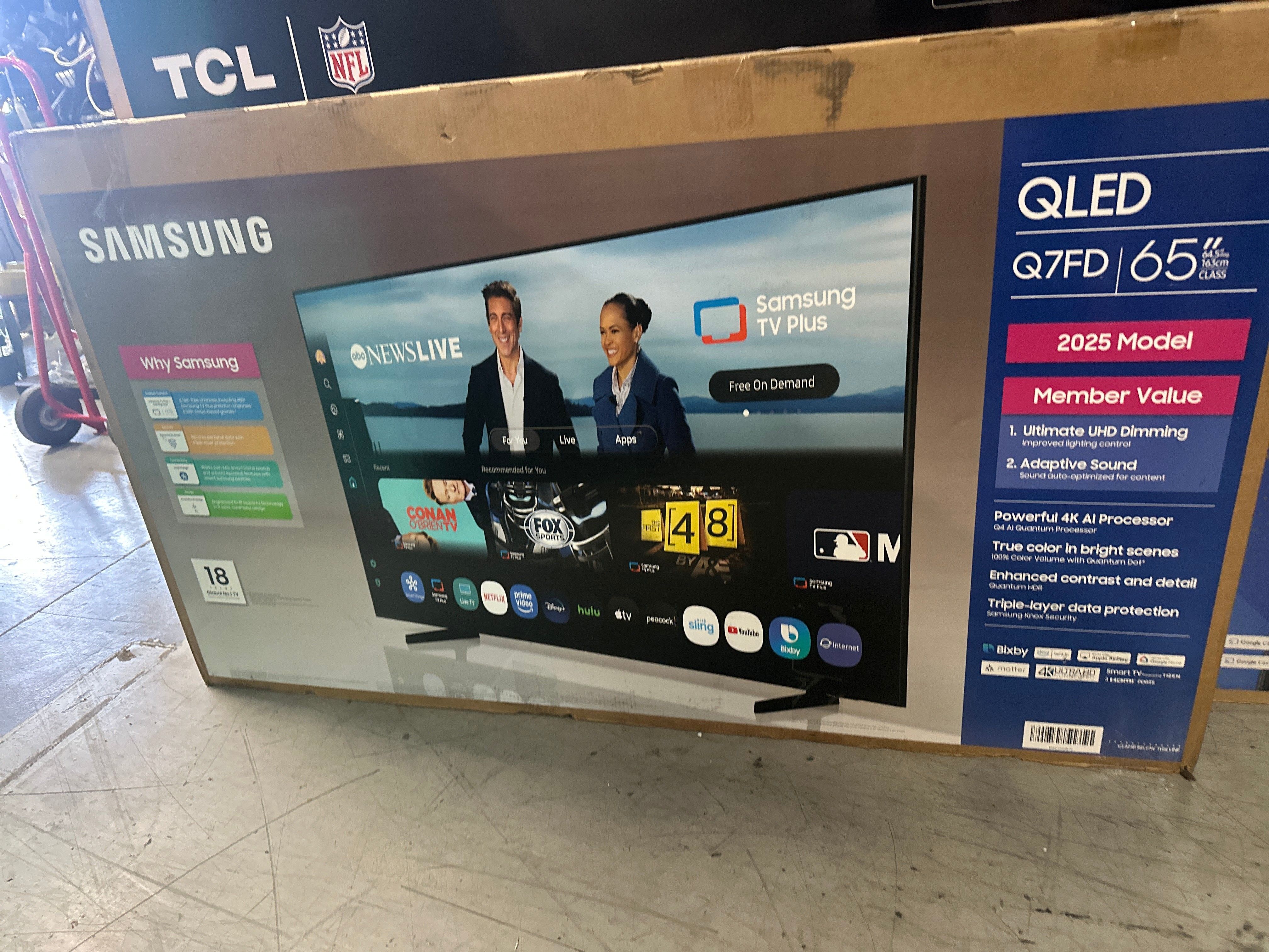 HUGE TV SHIPMENT IN!!! 65" Samsung 4K QLED HDR Smart QN65Q7FDAFXZA