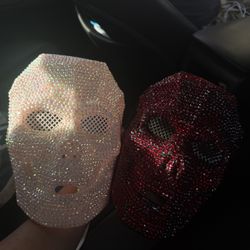 Halloween Bedazzled Masks 