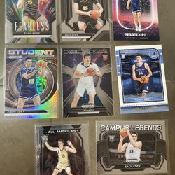 8 card NBA basketball Grizzlies lot Zach Edey Skyview Fearless Deep Space etc Etc All cards are In good condition near mint to mint - gem. .