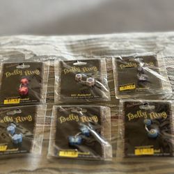 6 Belly Ring All For $2