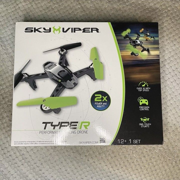 Sky Viper Type-R Performance Racing Drone Quadcopter NO CAMERA