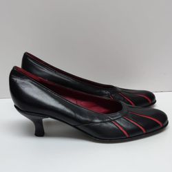 GFJ Italia Round Toe Kitten Heels Shoes Womens Size 7