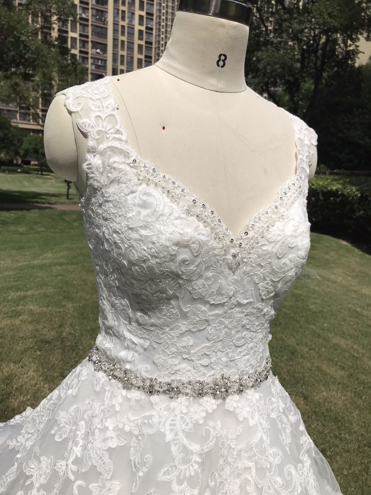 Savoys Wedding Dresses Lace Bridal Gown 