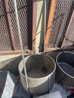 6 Stainless Steel Baskets