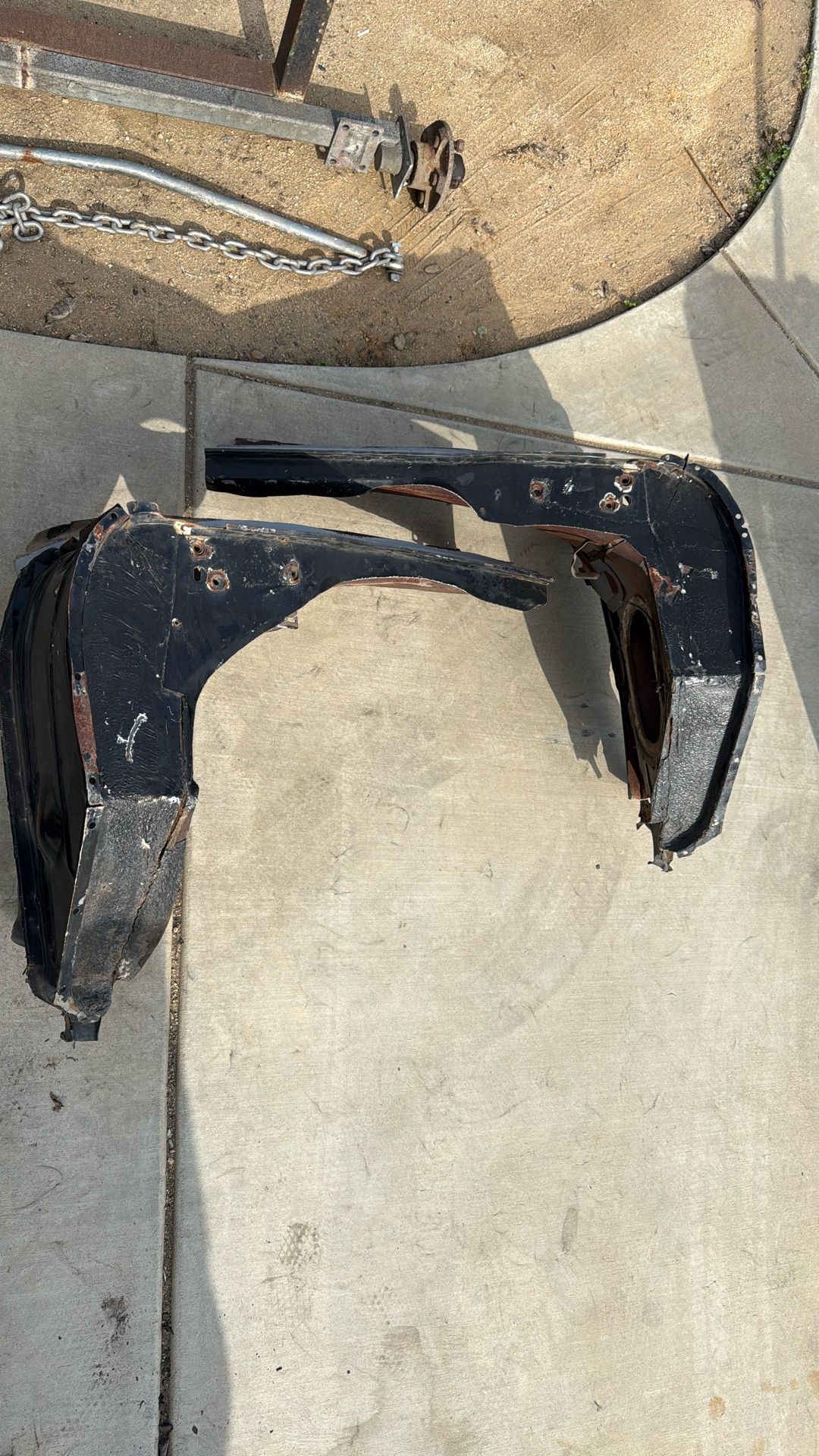 Nova Parts Chevy II RUST REPAIR Cowl Door Mount