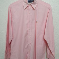 Ralph Lauren Men's classic fit long sleeve Oxford shirt