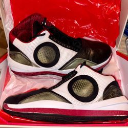 Air Jordan 2010 'Black Varsity Red' 387358-061 Sz 10M