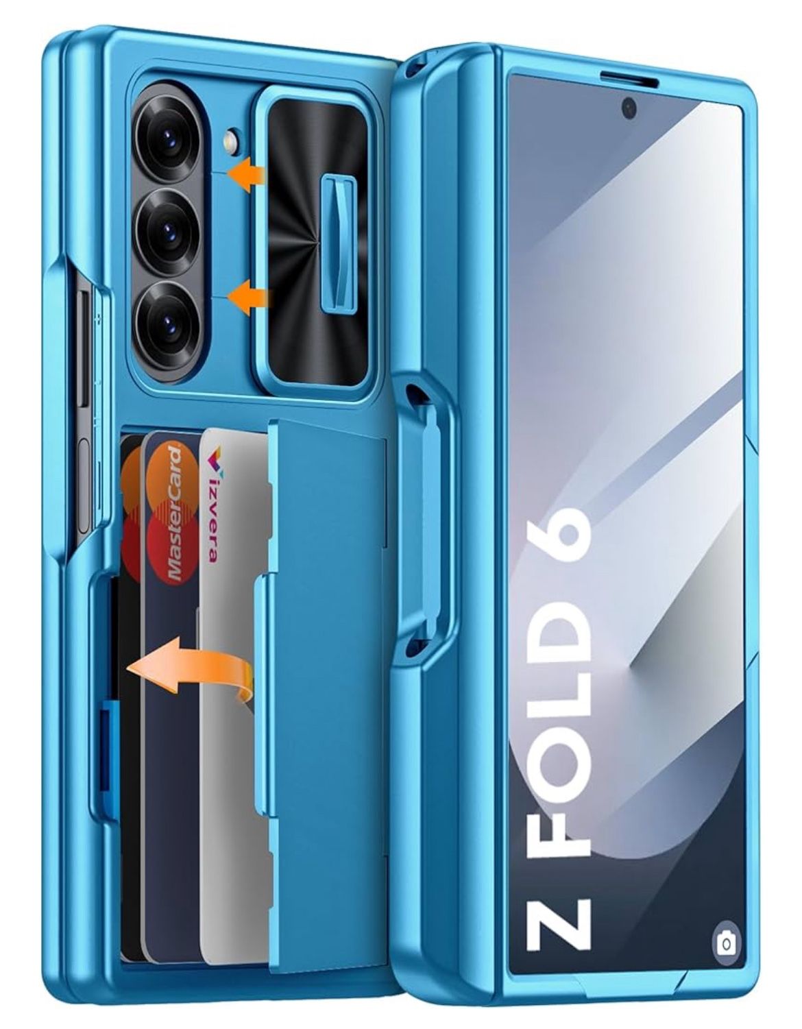 Samsung Galaxy Z Fold 6 Case RFID Wallet
