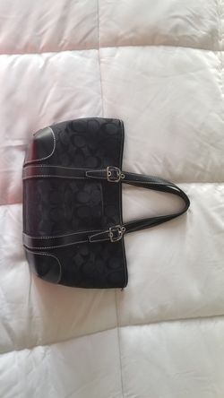 Authentic black Coach Purse