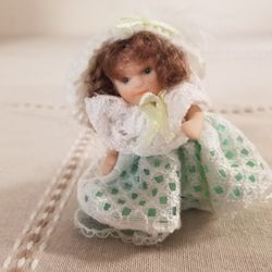 Vintage Miniature Doll