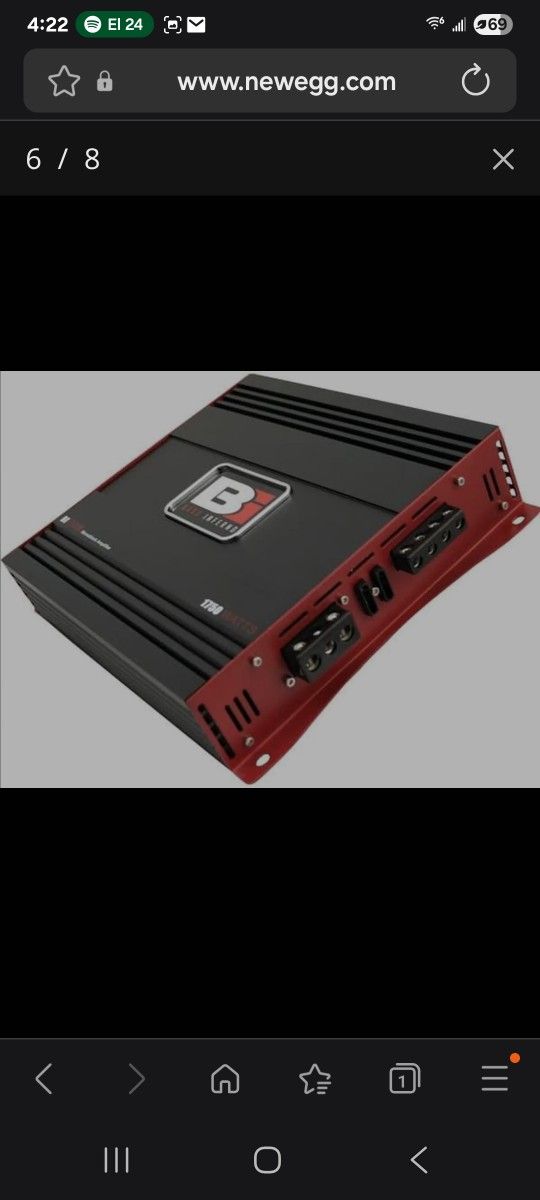 1750 Watts Bass Inferno Amplifier