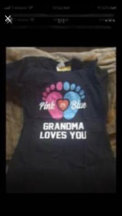 Grandma gender reveal T-shirt