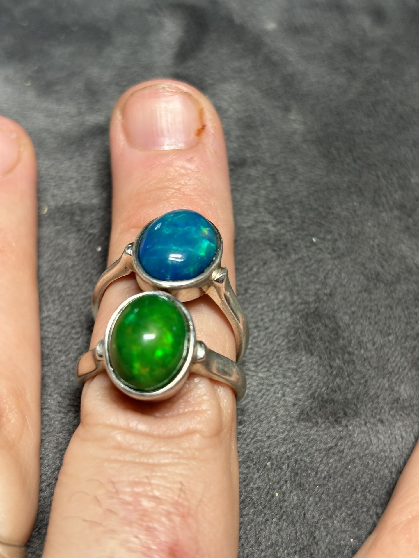 Extraordinary Opal Engagement Ring