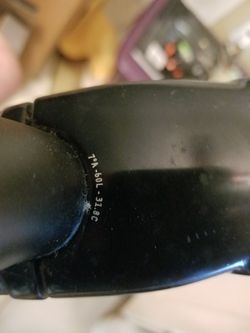 Mountain bike handle bar and stem.