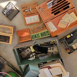 60s Vintage Machinist Tools Boeing 