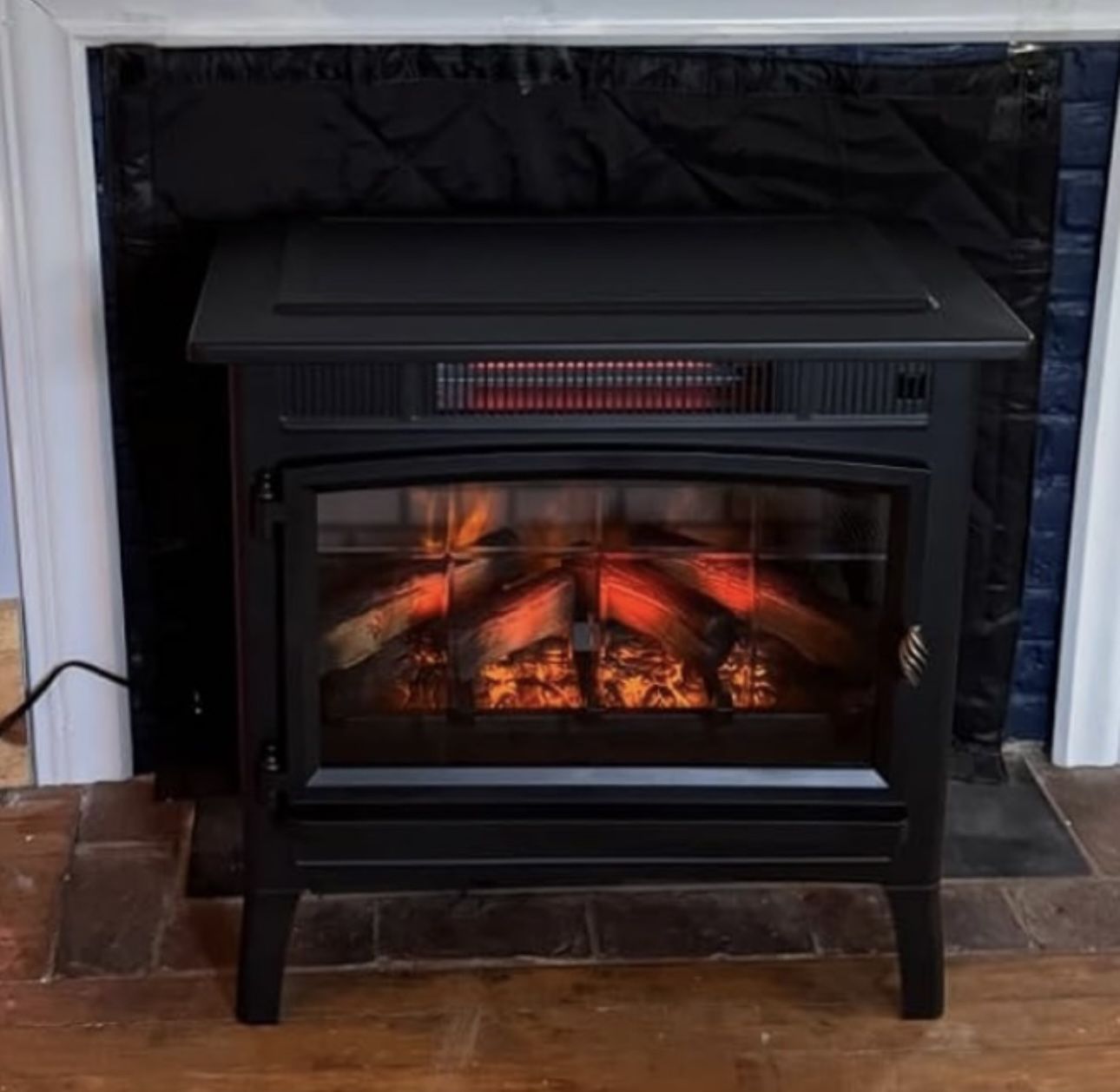 Duraflame - 3D Infrared Electric Fireplace Stove with Remote Contro