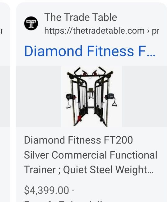 Diamond Fitness Home Gym