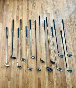Men’s and Women’s golf clubs
