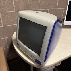 Blue iMac G3