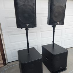 Dj Band Speakers And Subs
