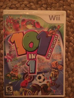 Nintendo Wii 101 party mega mix