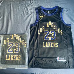 Lebron James Los Angeles Lakers City Edition NBA Jersey 