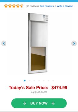 Model PX-2 LARGE POWER PET  ® DOOR for All Pets up to 100 lbs. MSRP $549
