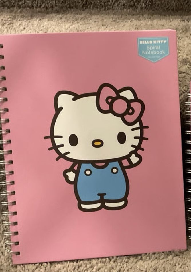 Hello Kitty Spiral Notebook * Firm On Price*