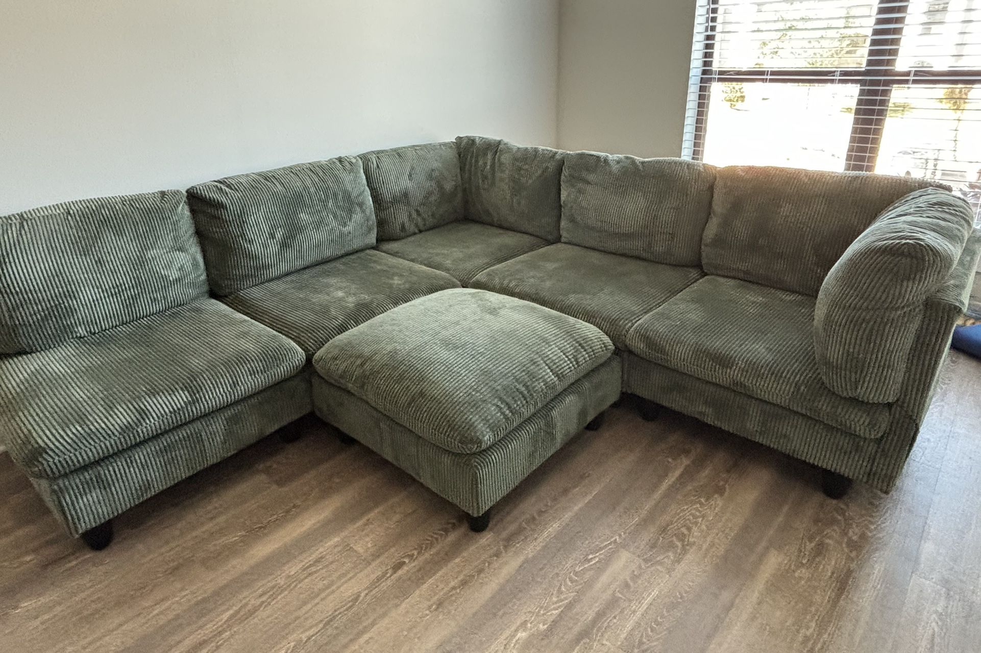 Green Couch Sectional