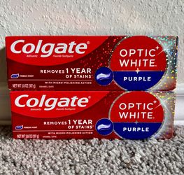 Colgate Optic White Toothpaste 2/$6