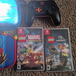 Nintendo Switch Games And Traveling Cases