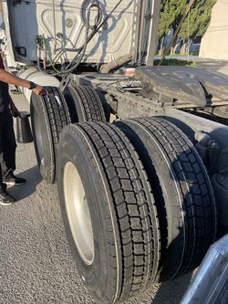 Semi truck tires