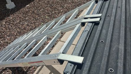 Track Side Aluminum folding ramp