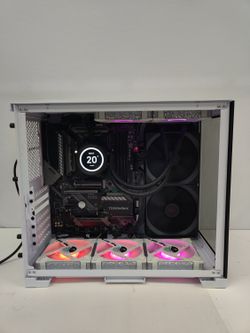 Custom White RGB Case Ryzen 5 5600X / MSI MAG B550 Tomahawk