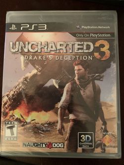 PS3 uncharted 3 Drake’s Deception