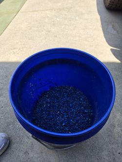 Blue Aquarium Gravel